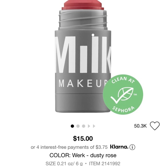 Milk makeup trial size kush mascara & lip+cheek - Picture 5 of 6